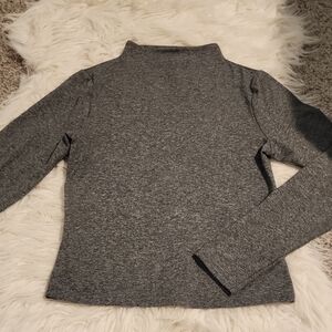 Express Body Contour Mock Neck Top